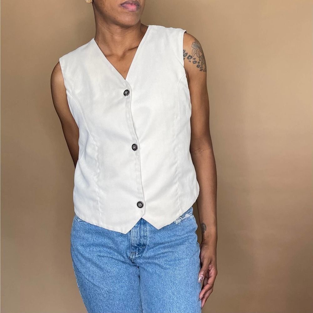 Vintage Women’s Microfiber 2 tone Vest